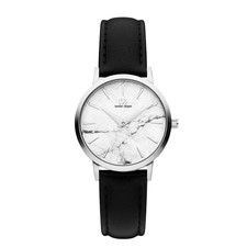 Reloj De Mujer Danish Design IV55Q1217 Plata Shanghai Mármol Blanco Negro