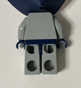 Lego Dark Blue Batman: The Video Game 2007 (7786) ~ Replaced Cape ~ Damaged Head