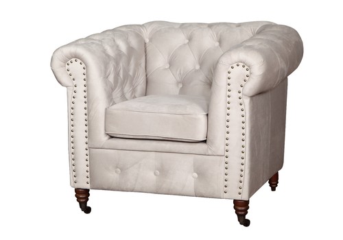 Chesterfield SET 3 2 Sitzer Sessel Hocker Schlafsofa Stoff Weiss Rollen FARBEN - Bild 14 von 50