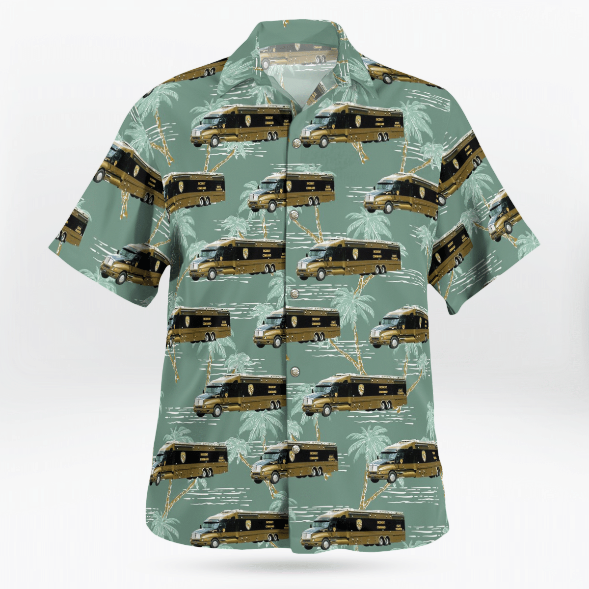 Maryland State Police Incident Command Stylish Hawaiian Shirt for Fans and Collectors