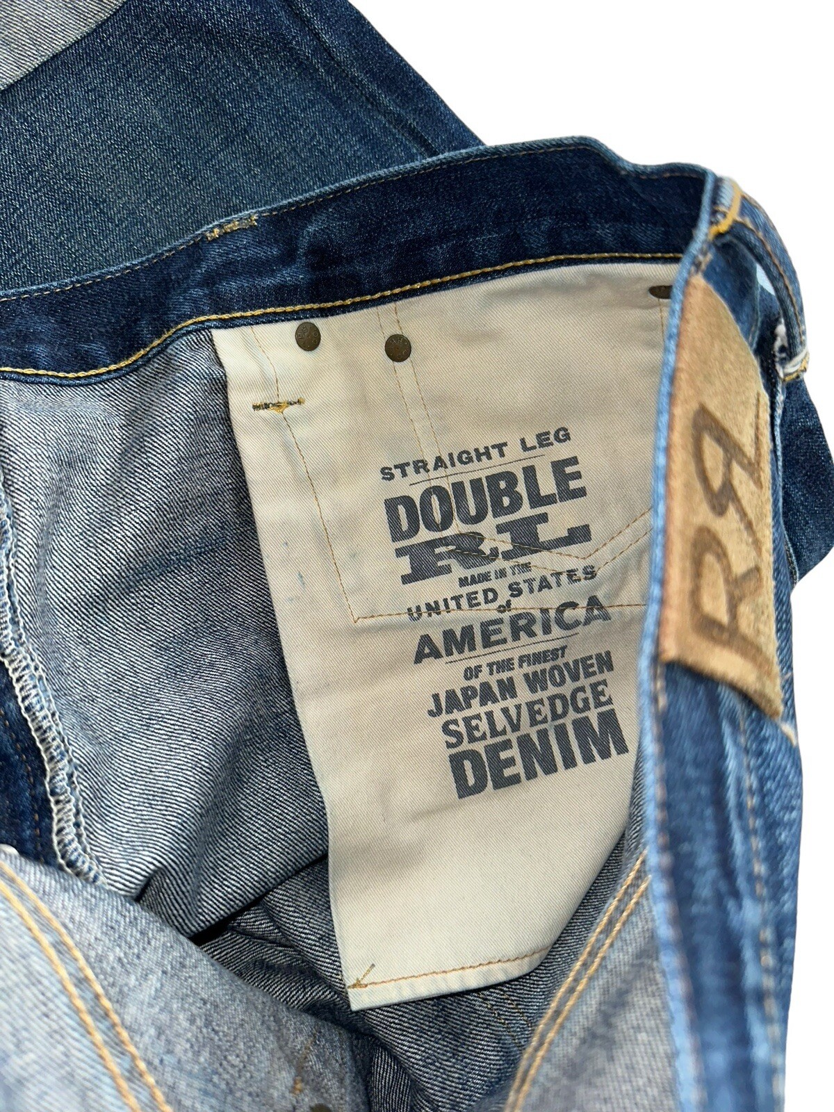 RRL Double RL Ralph Lauren Vintage Cut Off Jean Short… Gem