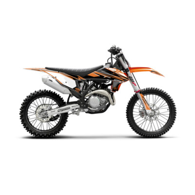 Flu PTS 5 Aufkleber Kit KTM EXC125 EXC250 EXC300 2014-2016 Grafik