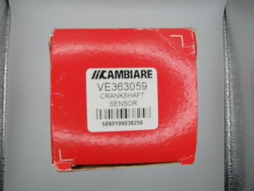 RPM / Crankshaft Sensor fits VAUXHALL,OPEL Cambiare VE363059 - Picture 2 of 2