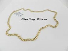 Giani Bernini Curb Link 18" Chain Necklace in  18k Gold-Plate Sterling Silver