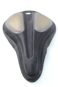 Bell Padded Bicycle Seat Gel Drawstring Black Bike