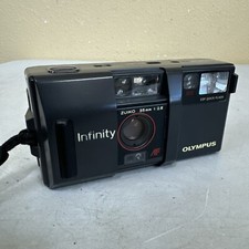 Vintage Olympus Infinity AF-1 35mm 2.8 Zuiko Lens 35mm Point Shoot Camera Tested