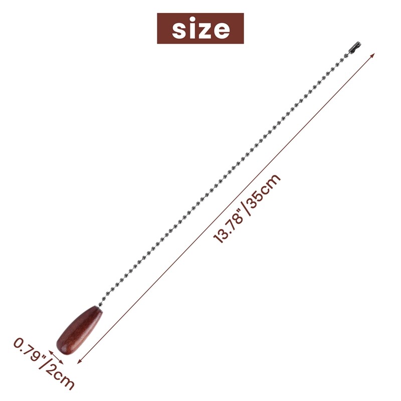 4 Pieces Ceiling Fan Chain Pulls Wooden Pull Chain Extension Pull Chain for6412 6032890522229 eBay