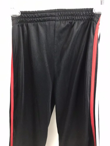 VTG Youth Black Jog CB Sports Pants Athleisure 80s 90s Large 14-16 Side Stripes - Picture 5 of 6
