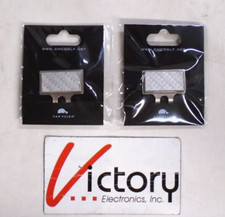 NEW CMC Golf Silver Cap Clip 2-PACK  Metal Magnetic Golf Ball Marker Holder