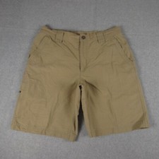 Columbia Shorts Mens 32 Khaki Silver Ridge Cargo Hiking Outdoor Omni Shade