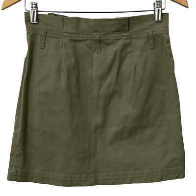 Cotton nylon dump military skirt カーキ1 Cotton nylon dump military skirt カーキ1