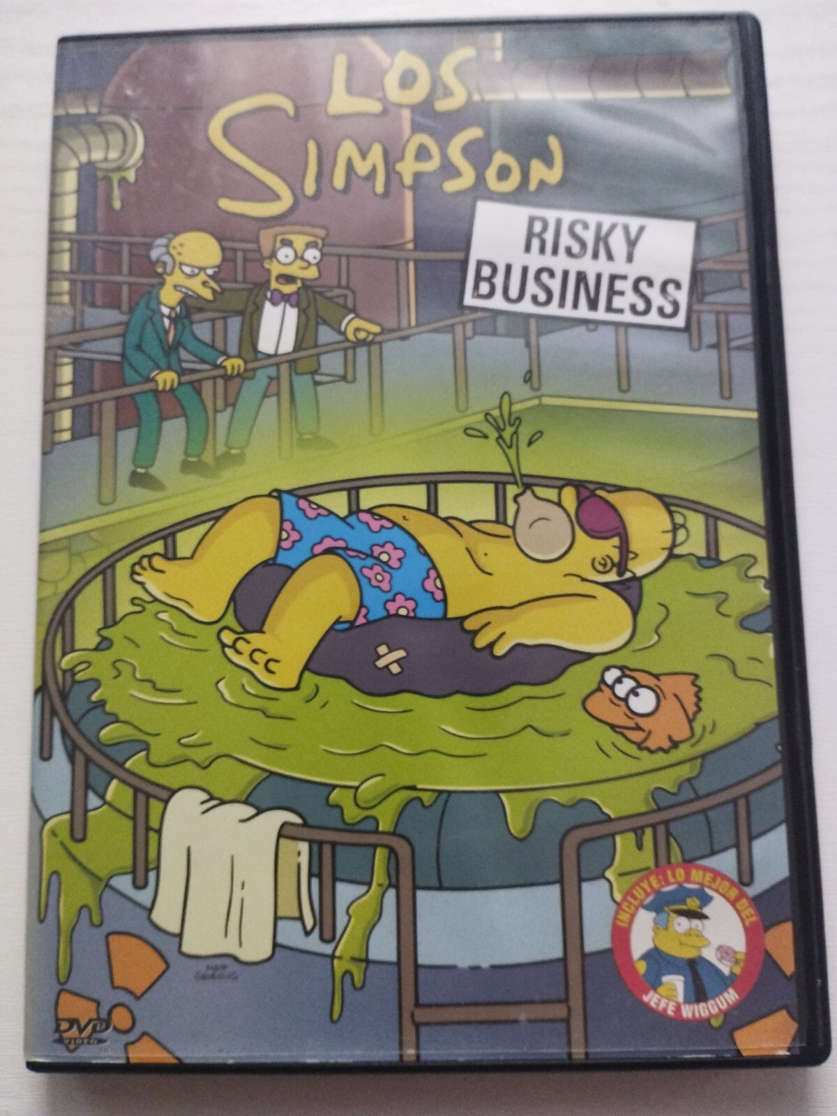 The Simpson Risky Business 4 Episodes - DVD Spanish English Region 2 Am