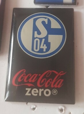 Pin seltener Fc Schalke 04 & Coca Cola Zero Pin * Sammlerzustand