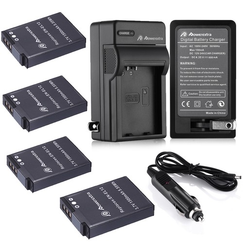 ENEL12 Battery + Charger for Nikon Coolpix AW130 AW120 AW110 AW100