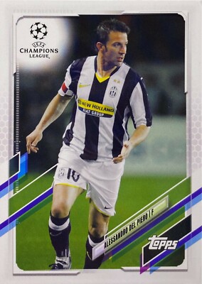 Alessandro Del Piero 2021 Topps UCL #14 Juventus Soccer Club Japan