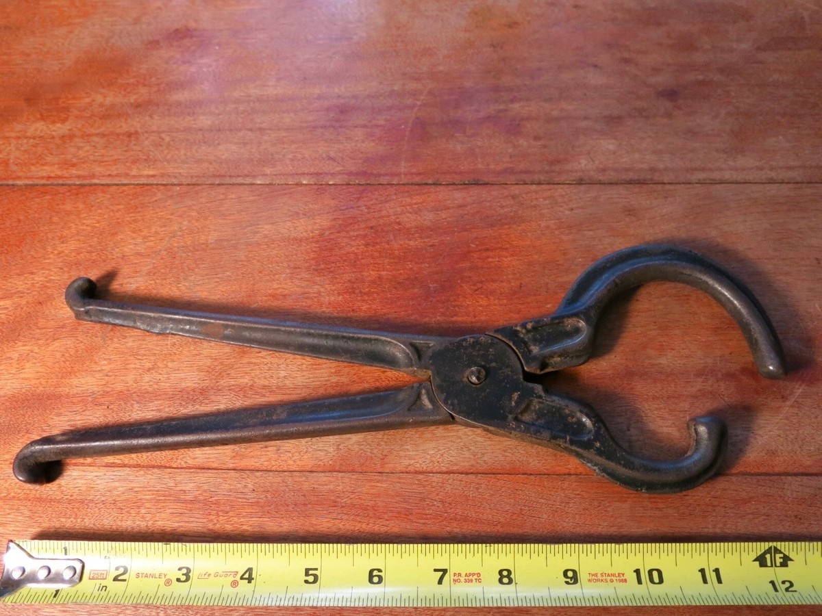 vintage Hog Tamer Leader Holder EC Stearns & Co - Syracuse