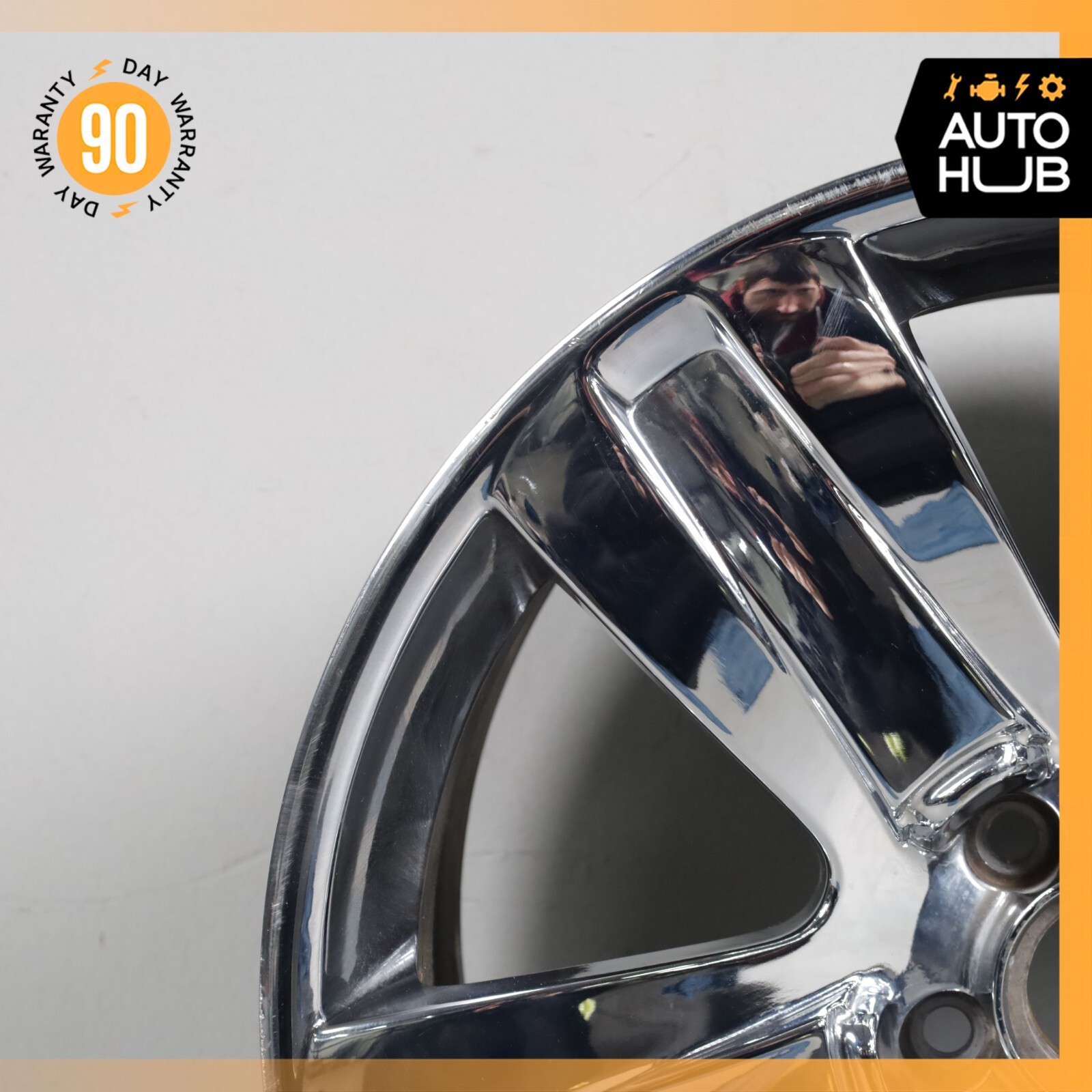 Bentley Continental GT GTC 9 x 19 19" Wheel Rim Chrome 3W0601025AD OEM