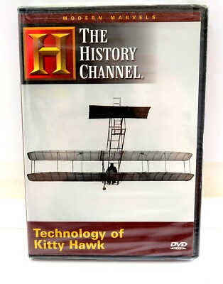 New TECHNOLOGY OF KITTY HAWK DVD Video by THE HISTORY CHANNEL 2001