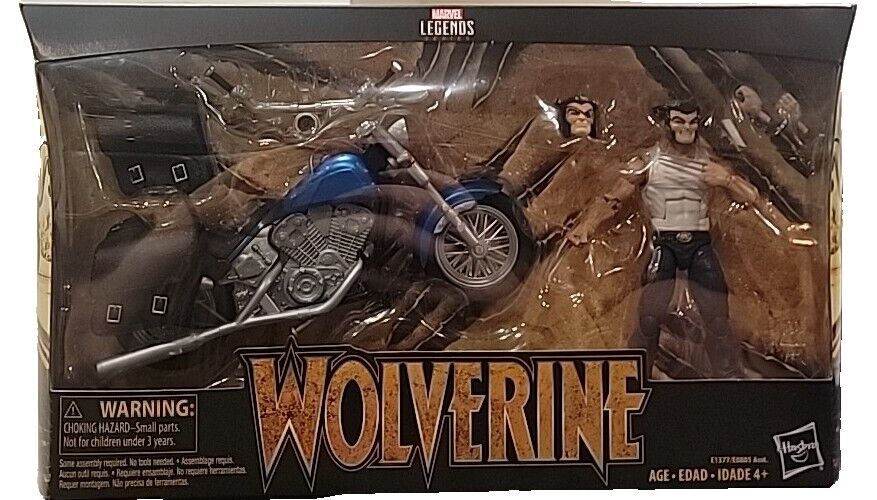 Marvel Legends Series Wolverine ((( with Motorcycle Deluxe Figure