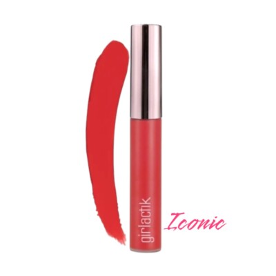 Girlactik Matte Liquid Lipstick Iconic- RedFull size Brand New No Box