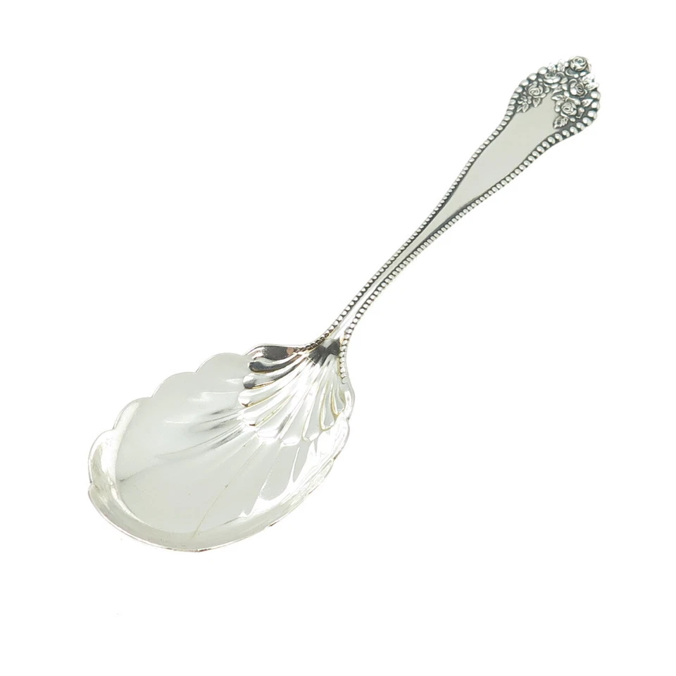 GORHAM 925 Sterling Silver Antique 1897 Lancaster Sugar Shell Spoon 6" - Image 4 of 4