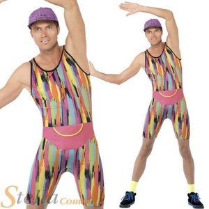 Hommes Mr Energizer Annees 90 Costume Deguisement Tv Fitness Baskets Motivateur Ebay