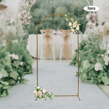 Metal Wedding Arch Stand Square Wedding Arches with Ceremony Garden Balloon Arch