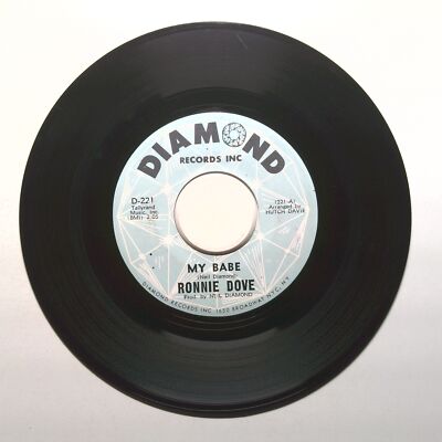 Ronnie Dove - My Babe; Put My Mind at Ease - Vinyl Record 45 RPM 7''