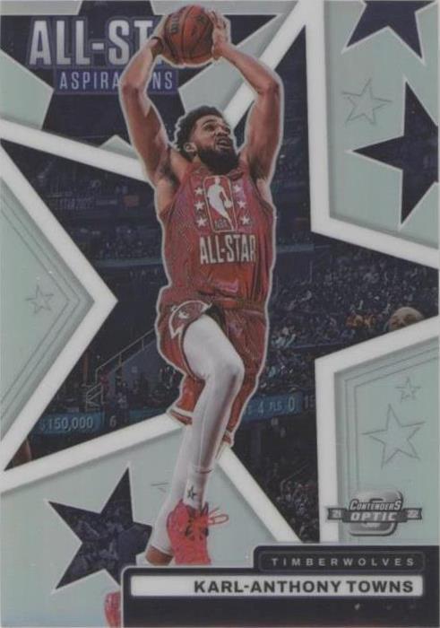 2021-22 Panini Contenders Optic - Karl-Anthony Towns #15 - 1 of 2