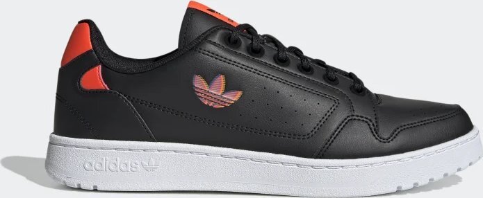 uk size adidas originals ny 90 trainers leather black rare 22 - Main Image