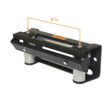 Flip-up License Plate Holder Winch Roller Fairlead Hinge Bracket Flip Up Mount