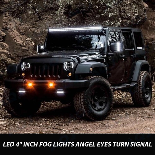 Bumper Fog Lights Lamps Fit For 2003-2004 Ford Cobra 2002-2004 Focus High Power - Picture 17 of 19