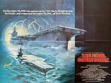 The Final Countdown Original 1980 Quad Poster Kirk Douglas Martin Sheen