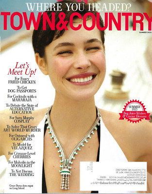 Town & Country Magazine Grace Burns Long Island Summer June July 2025 Maharaja
