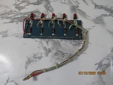 Fineline 1205A Input Control LED Board 5-light Red PCB