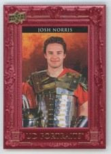 2023-24 Upper Deck Upper UD Portraits 21/25 Josh Norris Rookie Ottawa Senators