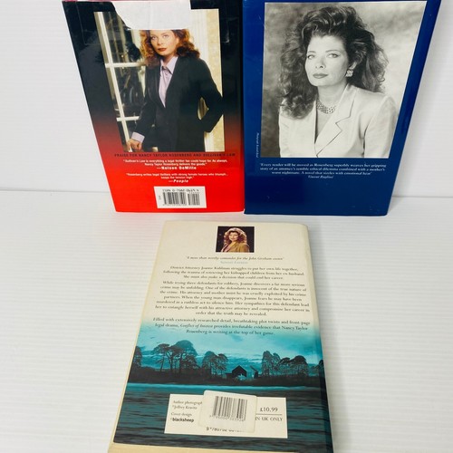 3 x Nancy Taylor Rosenberg Books Conflict of Interest, Sullivan's Justice Lot - Picture 2 of 9