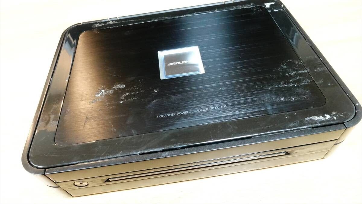 Alpine PDX-F4 4-channel Car Audio Power Amplifier Confirmed Alpine PDX-F4 4-channel Car Audio Power Amplifier Confirmed