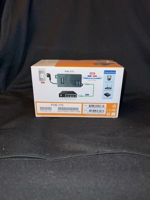 Planet POE-172 ULTRA POWER OVER ETHERNET POE INJECTOR - Image 2 of 2