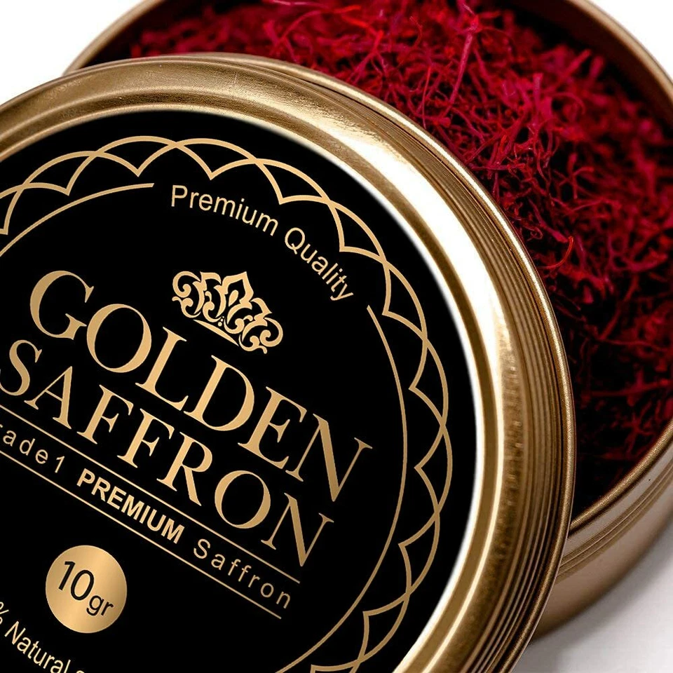 Golden Saffron, Finest Pure Premium All Red Saffron Threads, Grade A+ - Image 4 of 4