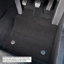 Premium Tailored Car Floor Mats For Honda HR-V 15-20 Black Carpet