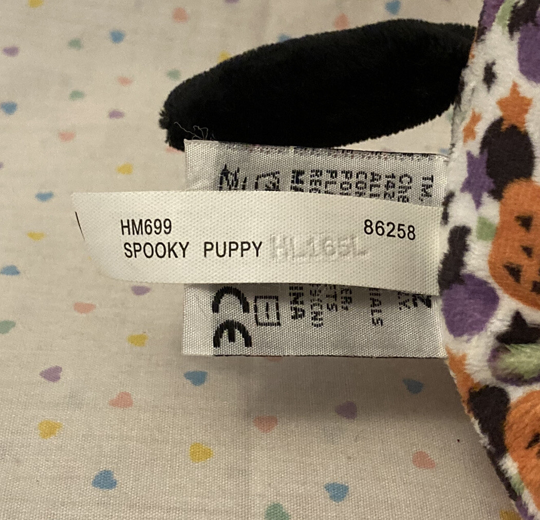 Ganz Webkinz Halloween Spooky Pup Puppy Dog Stuffed Plush Ganz Webkinz Halloween Spooky Pup Puppy Dog Stuffed Plush
