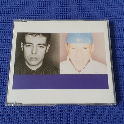 Pet Shop Boys Jealousy Rare Holland Withdrawn Maxi CD Single Cover Misprint