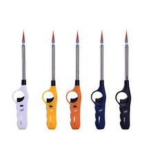 4x Stab-Sturmfeuerzeug oranger Sturmflamme, N...