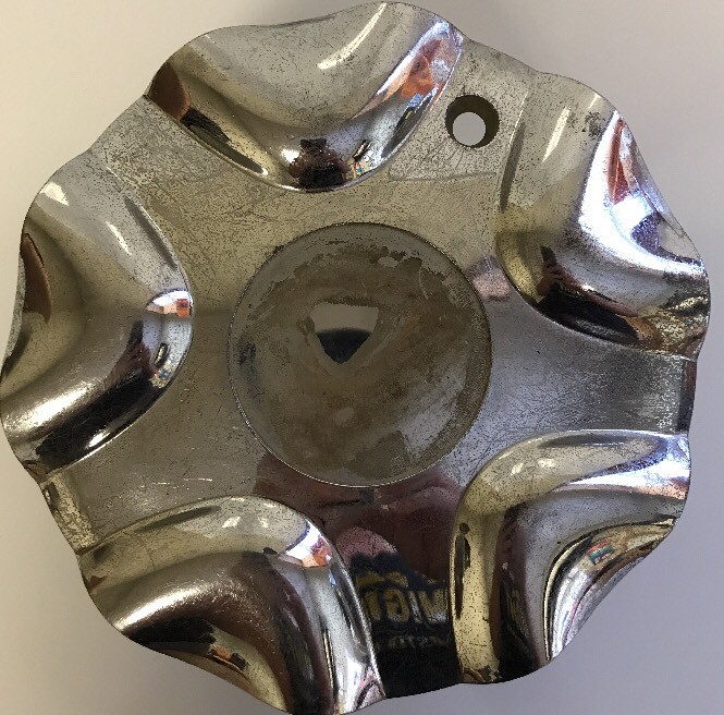 ONE UNIQUE WHEELS 10618 CHROME CUSTOM WHEEL RIM CENTER CAP 1260