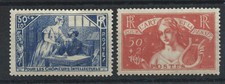France N°307/08* (MH) 1935 - l'Art et la Pensée