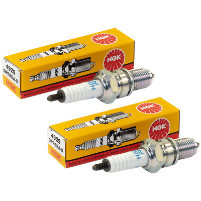 Zündkerze Set 2 Stück NGK DPR8EA-9 für Cagiva Ducati Gilera Honda Kawasaki KTM