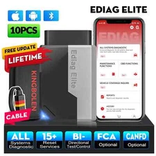 LOT ALL System Bi-Directional Scanner with 15 Resets Car Diagnostic Tool