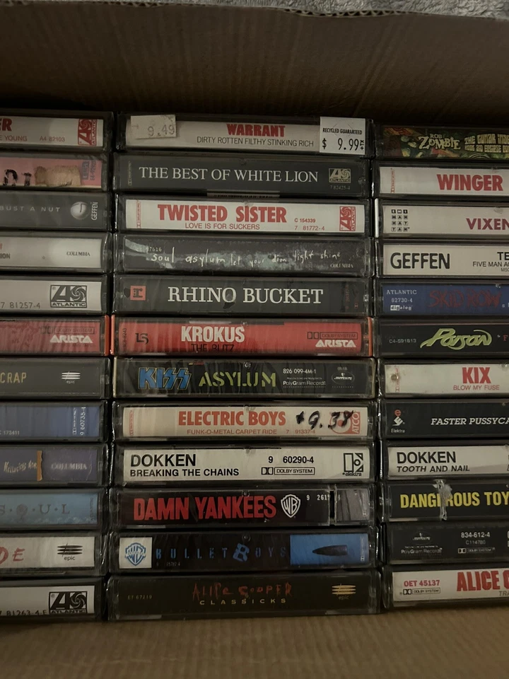 cassette lot 80’s 90’s Metal - Image 2 of 4