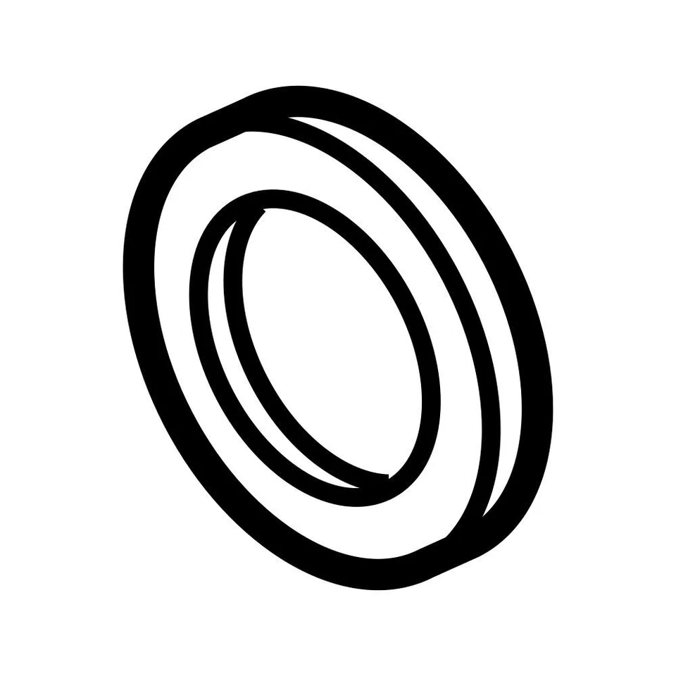 Genuine OEM Mopar Rear Engine Crankshaft Seal For Ram 1500 Dodge Ram 1500 - Image 2 of 2